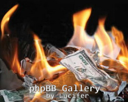 dollars-burning
